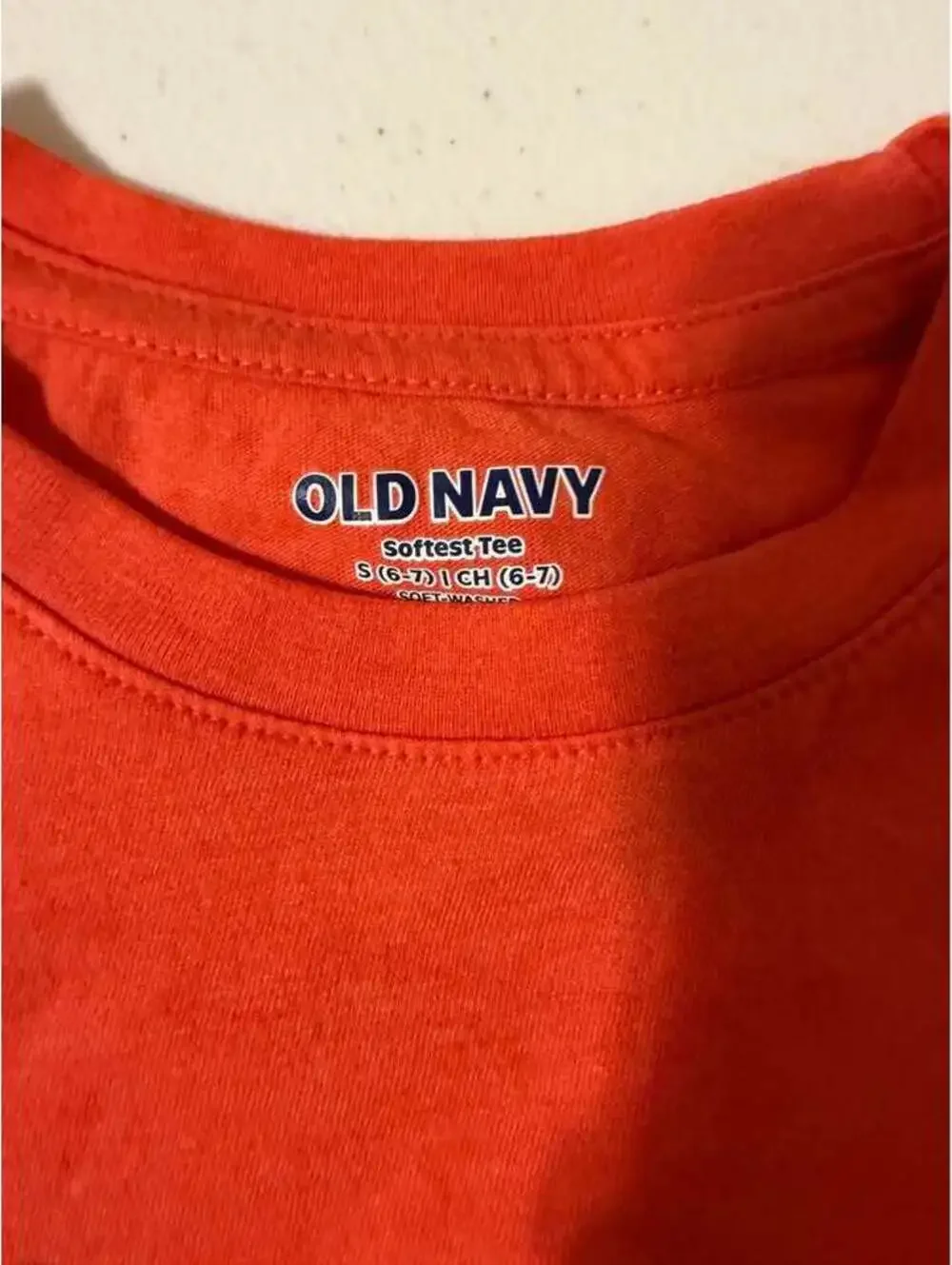 Old Navy Boys Pokemon and Orange Pocket T-Shirt Set Size S (6-7)